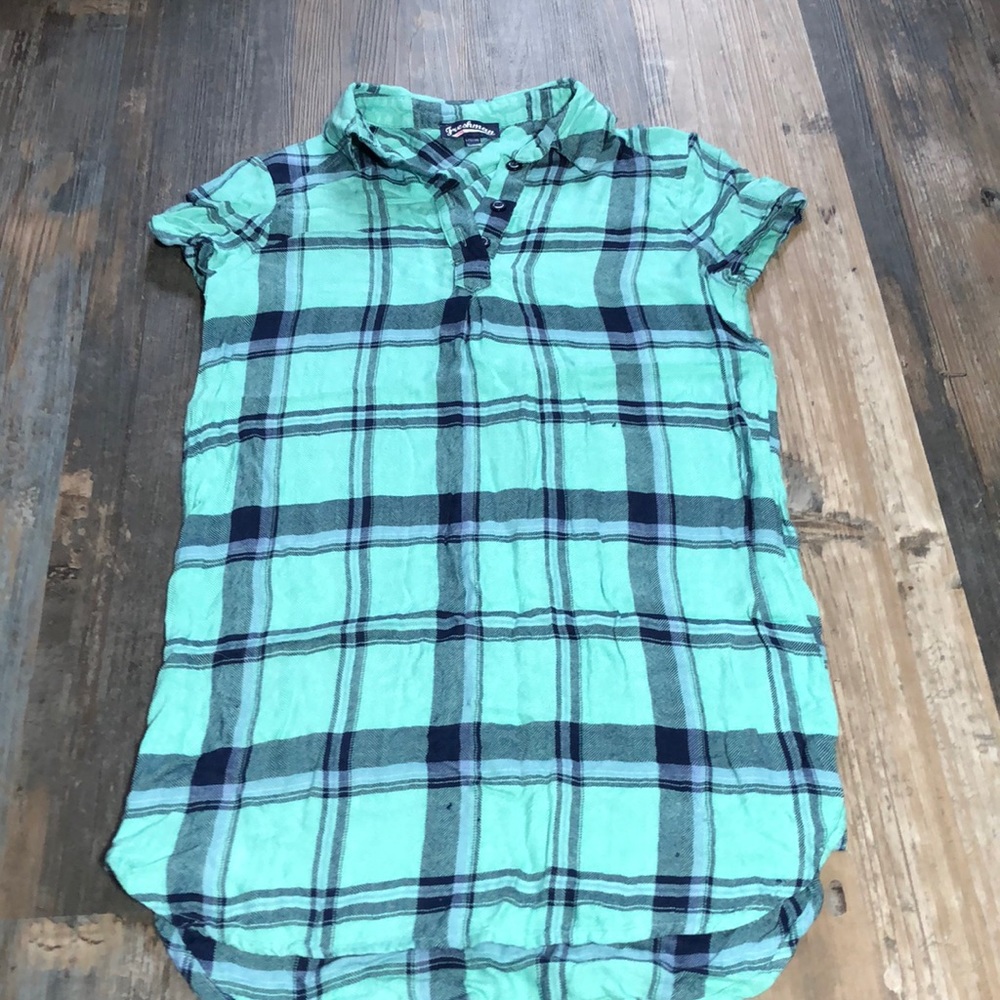 BOGO FREE girls plaid tunic